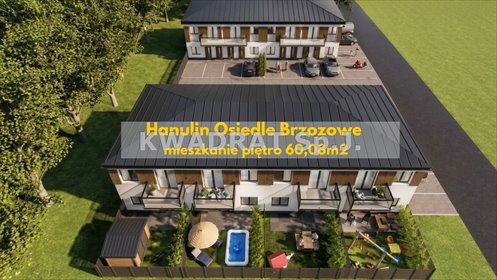 Do sprzedania nowoczesne mieszkanie 60,08 m² z balkonem i dwoma miejscami parkingowymi mieszkanie Krążkowy, Hanulin