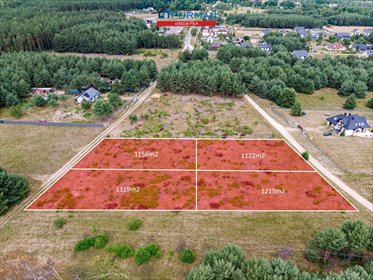 działka na sprzedaż 1122m2 działka Krępsko