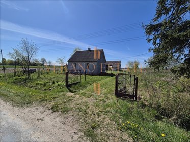 Działka 1288 m2 z domem i mediami, las, WZ, Spokojna okolica działka Trzepnica