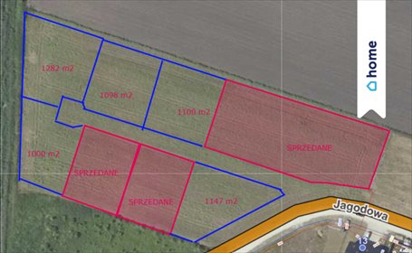 działka na sprzedaż 1000m2 działka Żórawina