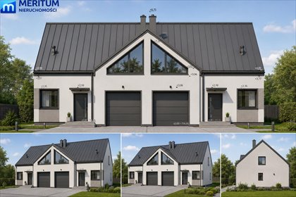 Do sprzedania nowoczesny bliźniak 168 m² z garażem w spokojnej okolicy dom Żółwin