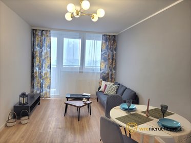 Dwupokojowe mieszkanie 52 m² z balkonem i piwnicą - polecam! mieszkanie Wrocław, Krzyki, Powstańców Śląskich