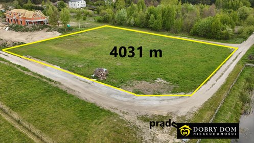Działka 4032 m² pod Białymstokiem (spokojna okolica, media) działka Horodniany