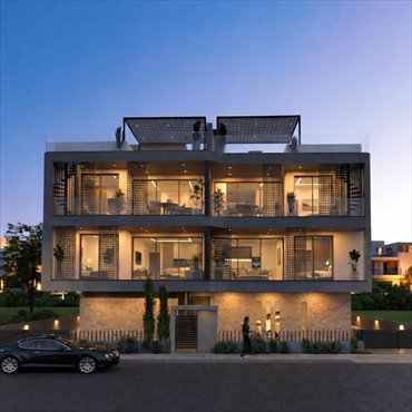 Nowoczesne 1- i 2-pokojowe apartamenty - energooszczędne i bezpieczne mieszkanie Geroskipou, Paphos