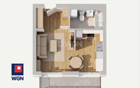 Nowoczesne 29,74 m² z windą w Głogowie - zapraszam mieszkanie Głogów, Wojska Polskiego