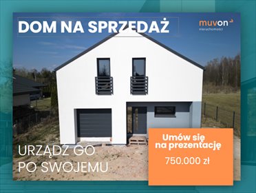 Dom w Justynowie z dużym potencjałem do wykończenia dom Justynów, Kolejowa