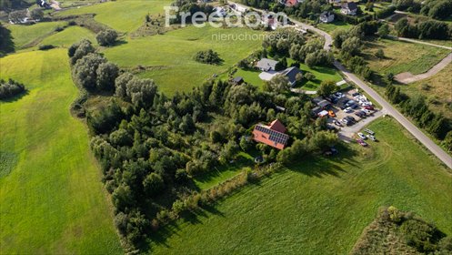 Na sprzedaż działka 4265 m² z oczkiem wodnym w Pomlewie działka Pomlewo