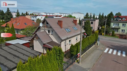 Dom bliźniak z tarasem i poddaszem do zagospodarowania dom Starogard Gdański