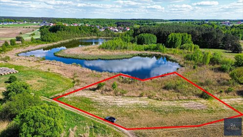 Działka 3602 m² z linią brzegową Jeziora Białego działka Szamocin