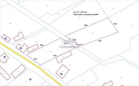 Działki Zawiesiuchy 2177 m², media przy granicy działka Zawiesiuchy, Choiny