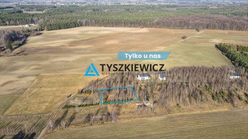 działka na sprzedaż 1011m2 działka Wda