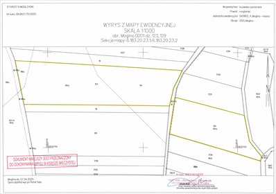 działka na sprzedaż 10265m2 działka Mogilno, Przemysłowa