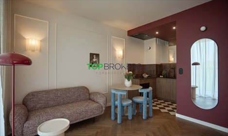 Na wynajem przestronne 40 m² mieszkanie z balkonem w Wilanowie mieszkanie Warszawa, Wilanów Błonia Wilanowskie, Marcelego Handelsmana