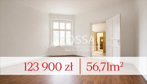 Dwupokojowe mieszkanie 53 m² w kamienicy z 1899 r. - serce Inowrocławia mieszkanie Inowrocław, Dworcowa