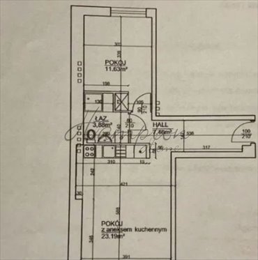mieszkanie na sprzedaż 46m2 mieszkanie Warszawa, Praga-Południe, Osiecka