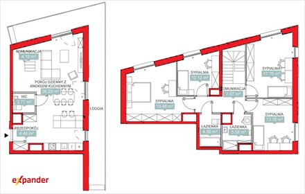 mieszkanie na sprzedaż 126m2 mieszkanie Katowice, Sokolska