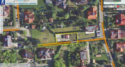 działka na sprzedaż 691m2 działka Dąbrowa Górnicza, Zdrowa