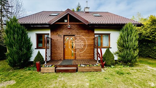 Przestronny dom 130 m² z tarasami i garażem w Nowej Wsi dom Nowa Wieś, Topolowa