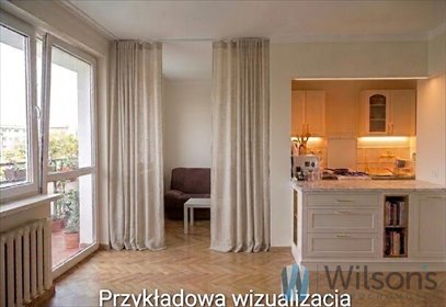Przestronna kawalerka z balkonem i potencjałem aranżacyjnym mieszkanie Warszawa, Praga-Północ, Wołomińska