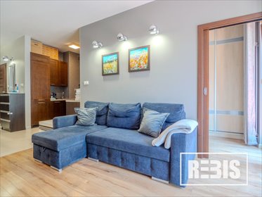 Komfortowe 2-pokojowe mieszkanie 40 m² z tarasem 16 m² (Wiślane Tarasy) mieszkanie Kraków, Grzegórzki, Grzegórzecka