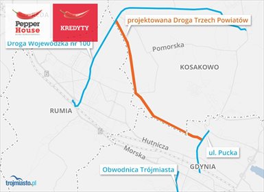 działka na sprzedaż 6600m2 działka Rumia, Spacerowa