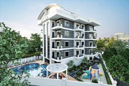 mieszkanie na sprzedaż 56m2 mieszkanie Alanya, Oba, Alanya, Antalya