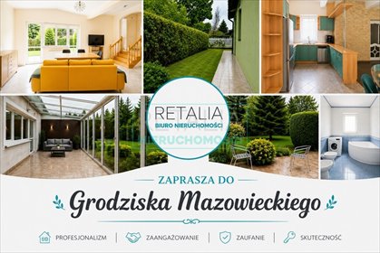 Kameralny dom z ogrodem i garażem w Grodzisku Mazowieckim dom Grodzisk Mazowiecki