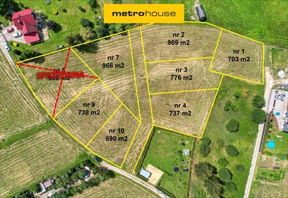 działka na sprzedaż 690m2 działka Kęty, Smoliki