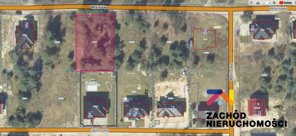 Polecam działkę 1088 m² z mediami i planem pod dom działka Droszków