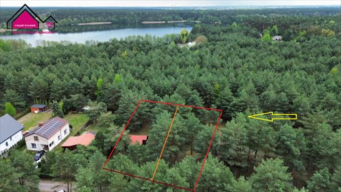 Działka 630 m² pod dom i rekreację blisko Jeziora Ślesińskiego - polecam działka Ślesin