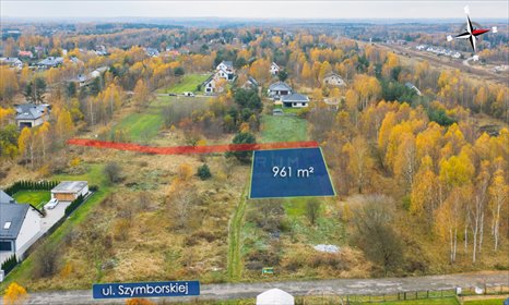 działka na sprzedaż 961m2 działka Częstochowa, Kiedrzyn, Józefa Parczyńskiego