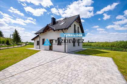 Nowoczesny dom z dużym ogrodem i stawem w Lubichowie dom Lubichowo