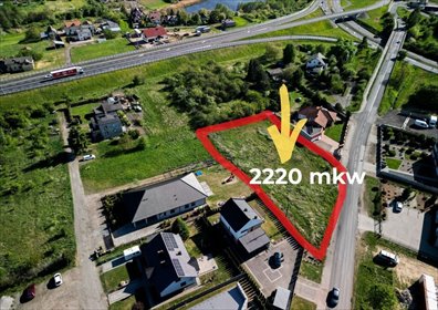 Działka inwestycyjna z pozwoleniem na medyczny obiekt (2220 m²) działka Gniezno, Orcholska