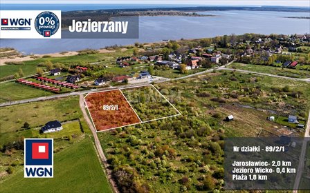 Działka inwestycyjna pod usługi w Jezierzanach. działka Jezierzany, Nadmorska