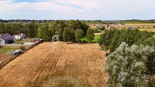Na sprzedaż działka 1250 m² w Marszewie z WZ na dom jednorodzinny działka Marszewo