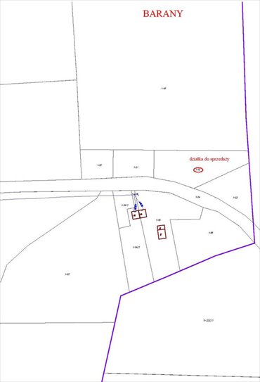 działka na sprzedaż 5811m2 działka Barany