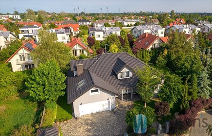Luksusowa wolnostojąca willa 260 m2 z ogrodem. dom Łomianki, Osiedle Chopina