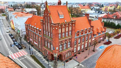 Na wynajem przestronne biuro 1478 m² w Kwidzynie lokal użytkowy Kwidzyn, Braterstwa Narodów