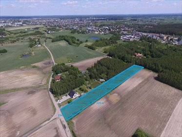 działka na sprzedaż 5000m2 działka Starogard Gdański, Koteże