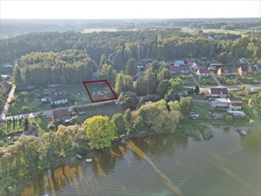 Działka 1247 m² pod zabudowę blisko jeziora Jeziorak działka Siemiany