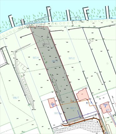działka na sprzedaż 2411m2 działka Giby