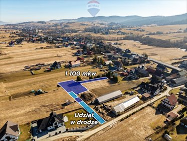 działka na sprzedaż 1110m2 działka Podwilk