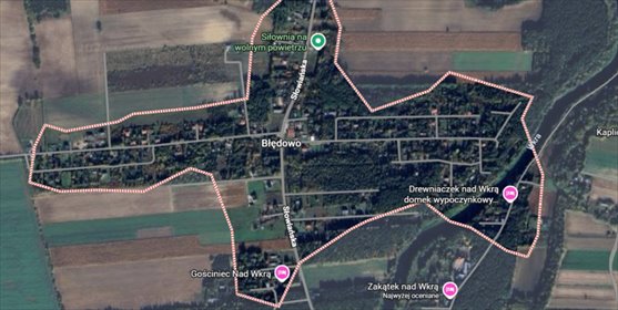 Zapraszam do zakupu działki 2046 m² w Błędowie z możliwością podziału działka Błędowo, Bursztynowa
