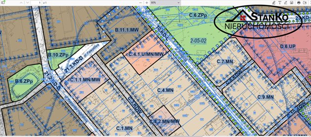 działka na sprzedaż 1102m2 działka Warszawa, Włochy, Borsucza