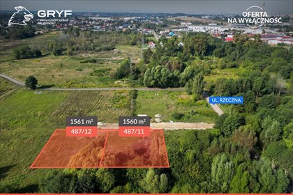 Działka budowlana 1560 m² w Kobylnicy - polecam działka Kobylnica