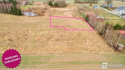 działka na sprzedaż 1484m2 działka Kołobrzeg, Gościno