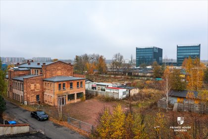 Działka usługowa z biurowcem, media, dojazd, Katowice. działka Katowice, Wełnowiec, Owocowa