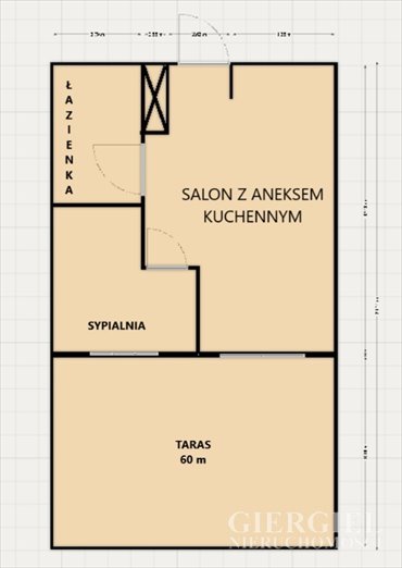 mieszkanie na sprzedaż 47m2 mieszkanie Rzeszów, Zagłoby