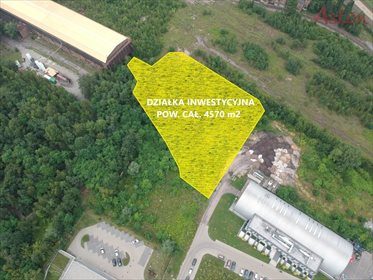 działka na sprzedaż 4570m2 działka Świętochłowice, Zgoda