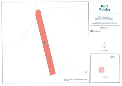 Działka do wynajęcia 19 227 m² w Wiskitkach, CPK działka Wiskitki